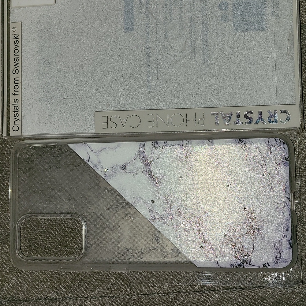 S20 PLUS bling marble case